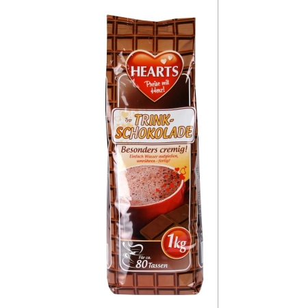Czekolada do picia HEARTS 1KG CAPPUCINO TRINK CHOCOLATE